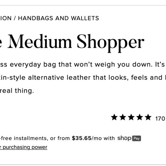 Von Holzhausen Medium Shopper - Picture 4 of 4